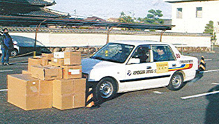 特別課程での急ブレーキ体験|広島県公安委員会認定習熟ドライバー四輪課程|広島県東部・福山市で免許取得なら公認芦田川自動車学校