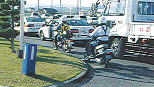 模擬市街地走行(防衛運転)|広島県公安委員会認定習熟ドライバー二輪課程|広島県東部・福山市で免許取得なら公認芦田川自動車学校