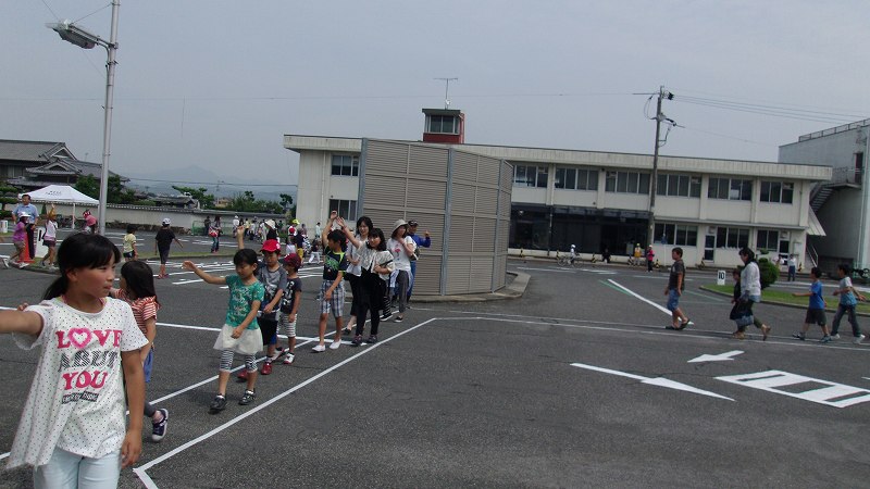 2015年06月14日 第22回御幸学区親子交通安全研修 | 芦田川自動車学校