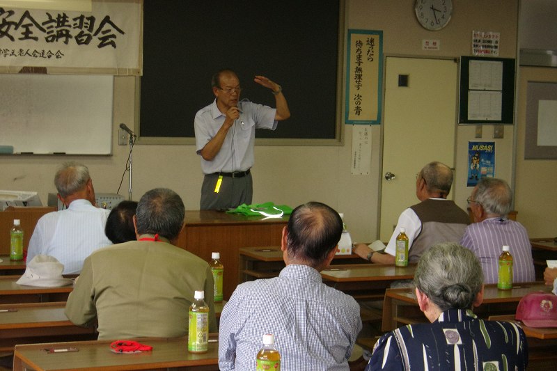 写真5 | 2015年09月26日 高齢者交通安全教室 | 芦田川自動車学校