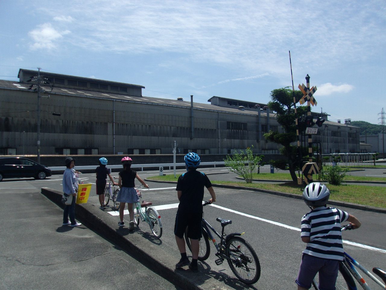 写真3 | 2019年06月09日 第26回御幸学区親子交通安全研修 | 芦田川自動車学校